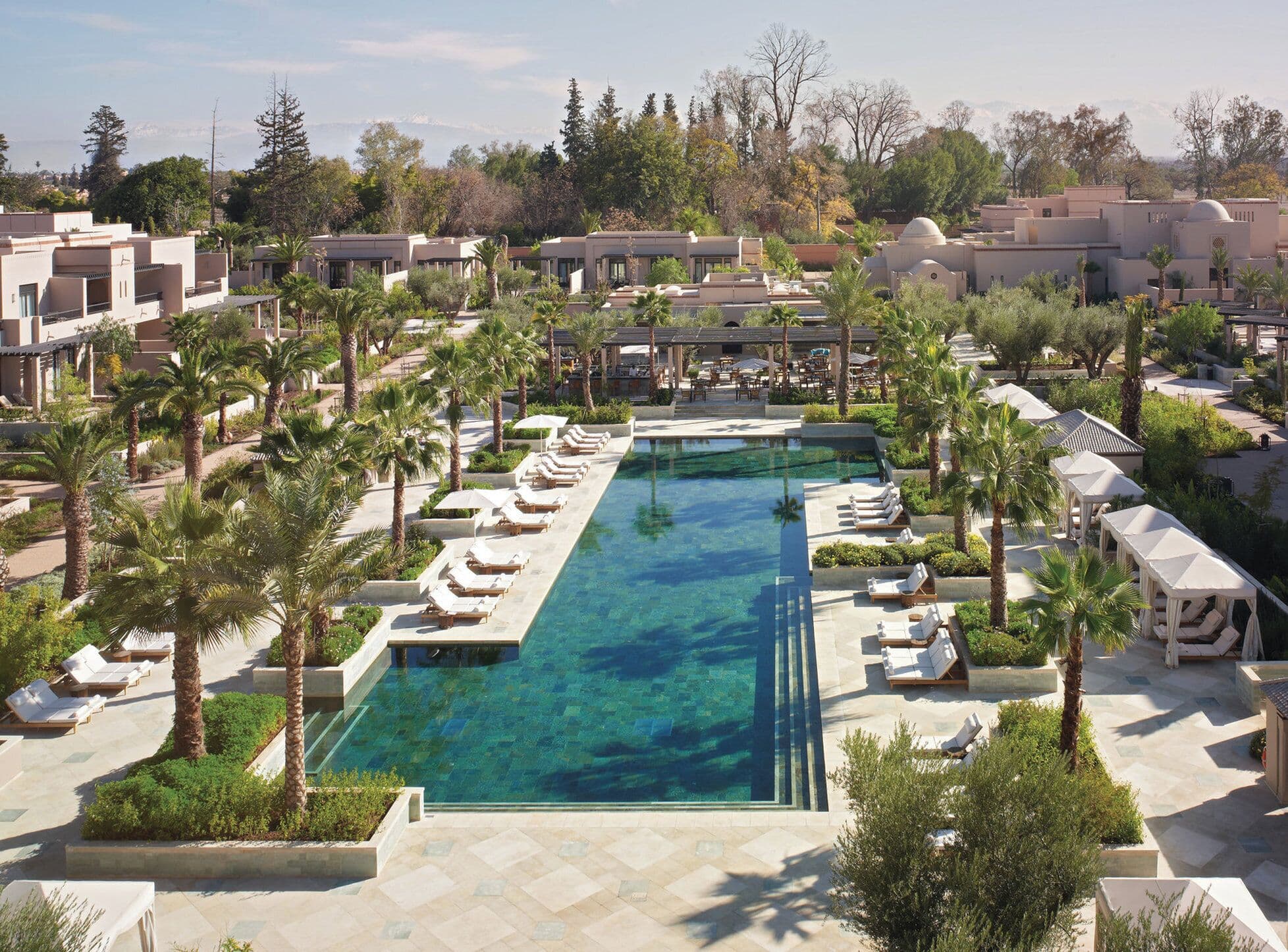 Four Seasons Marrakech suite interiør
