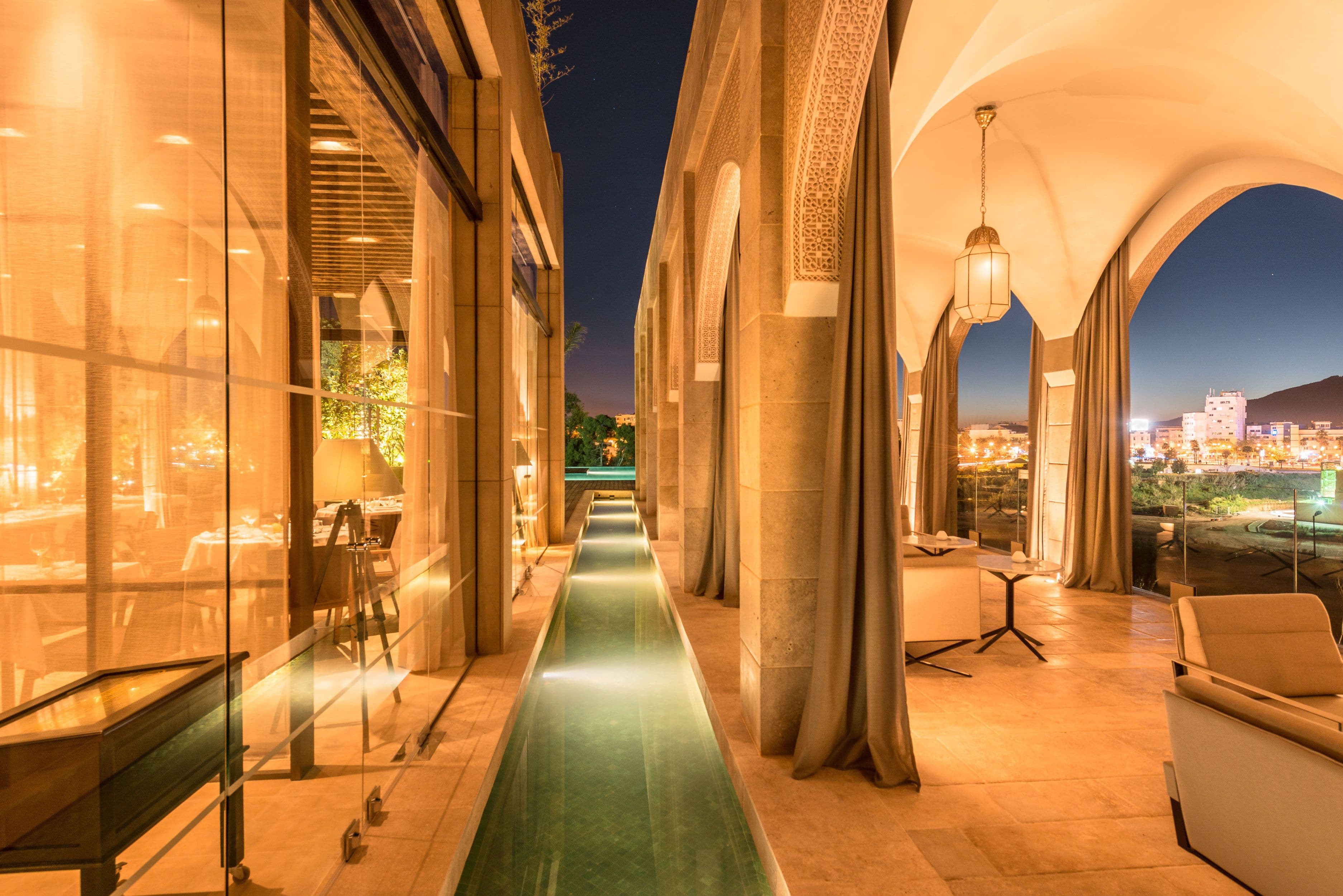 Hotel Sahrai Fez — moderne boutique med rooftop pool